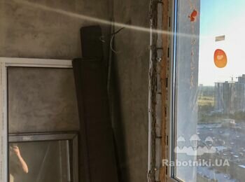 Переробити укоси та встановити підвіконня