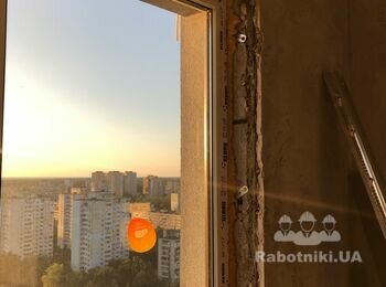 Переробити укоси та встановити підвіконня