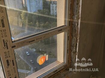 Переробити укоси та встановити підвіконня