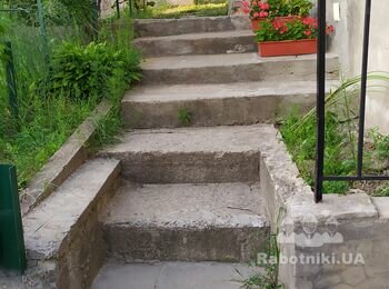 Бетонные работы на даче