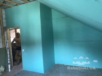 Шпаклевка гипсокартона под обои и покраску