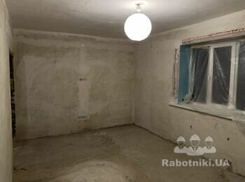 Вирівняти підлогу та підготувати стіни під покраску