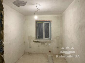 Вирівняти підлогу та підготувати стіни під покраску