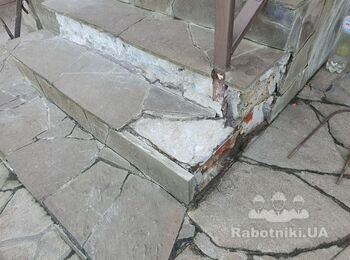 Ремонт облицювання з пісковика