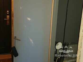 Демонтаж алкидной краски вместе со шпаклевокой
