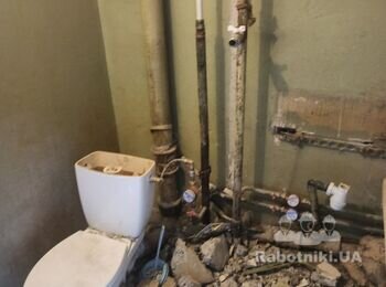 Замінити стояки каналізації, холодної води, гарячої води