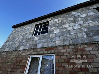 Монтаж шиферу / Заміна скла (дерев'яні вікна)