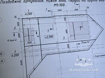 Фундаменты и перекрытие навеса 80 м2