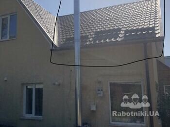 Замена металочерепици