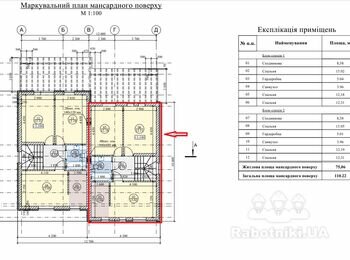 Ремонт дуплексу (110м2 після будівельників)
