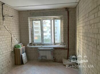 Штукатурка стен в квартире 63 кв м.