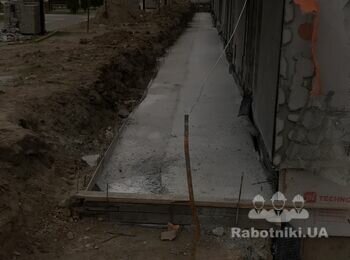 Кладка шлакоблока стена