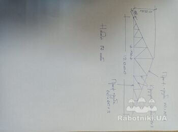 Зварювальні роботи. Ферми на склад