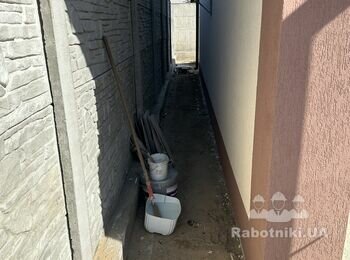 Укладка 42 кВ.м тротуарной плитки