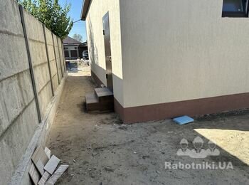 Укладка 42 кВ.м тротуарной плитки