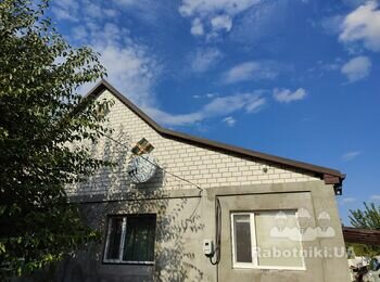 Встановлення сонячних панелей 5шт 550вт на кришу