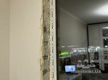 Востановить оконные откосы после замены окон в квартире