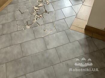 Ремонт офісних приміщень 80 кв.м., заміна ламінату, Фарбування стін