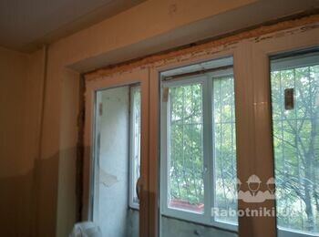 Ремонт кімнати 16м і балкону 3,5 м в панельному будинку