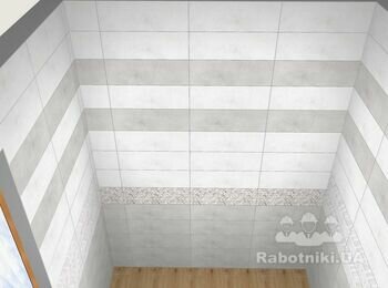 Кладка плитки у ванній кімнаті