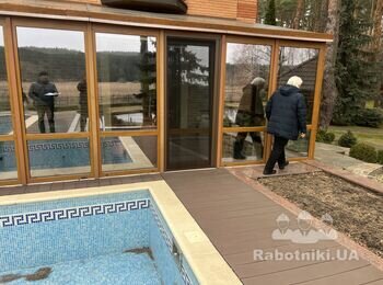 Потрібно змонтувати металопластикову конструкцію Rehau