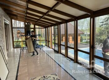 Потрібно змонтувати металопластикову конструкцію Rehau