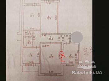 Зробити проєм з документацією та проектом. Панель 2 поверх з 9-ти.