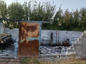 Кладка шлакоблоків100шт