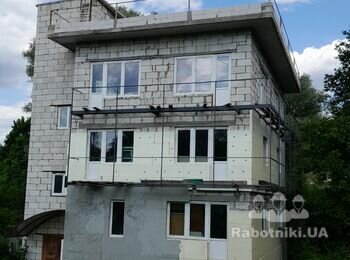 Утеплення фасаду 300 + кв