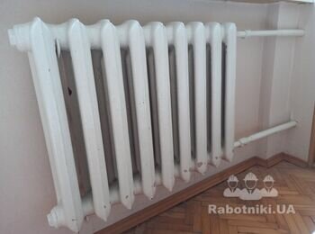 Замена 1 шт. радиатора отопления в квартире