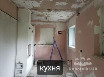 Внутрішні інтер'єрні роботи у приватному будинку