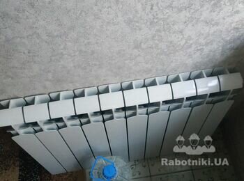 Встановлення радіатору опалення