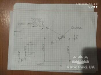 Изготовление и мотаж металокаркаса лестницы