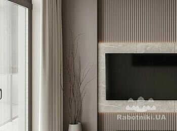 Комплекс внутрішніх робіт квартири 98 м2 згідно дизайну