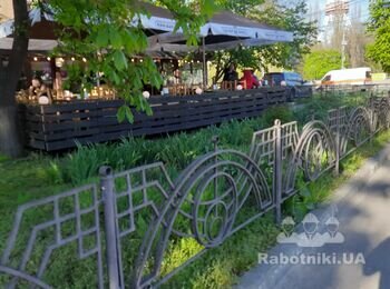 Демонтаж літніх майданчиків