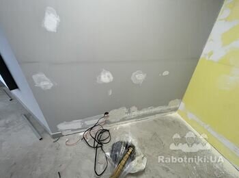 Фарбування стін 150-200м2 та частковий ремонт шпаклівки