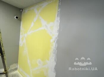 Фарбування стін 150-200м2 та частковий ремонт шпаклівки