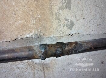 Переделка сварочных швов