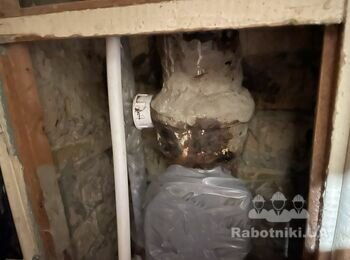 Комплекстний ремонт в туалеті (вторинне житло)