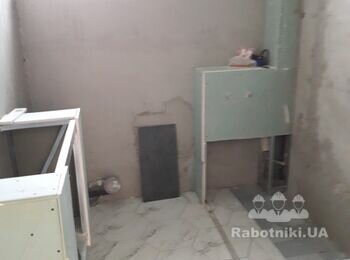 Укладка плитки в ванной