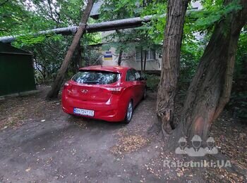 Нужно уложить тротуарную плитку на парковочное место.