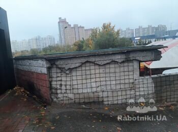 Ремонт підпірної стінки з улаштування сходів