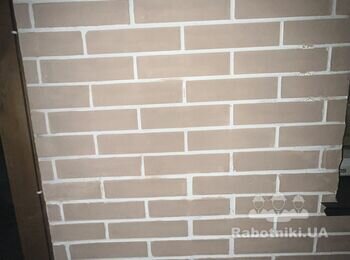 Фасад 20 кв метрів декоративний кирпич