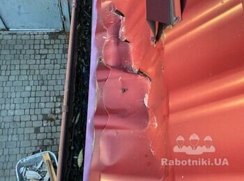 Ремонт покрівлі - металочерепиця