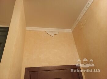 Реставрация венецианской штукатурки после потопа
