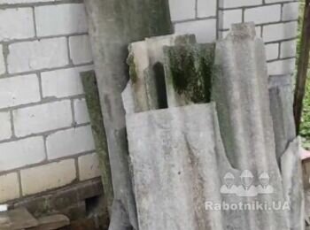 Вывезти строительный и прочий мусор с участка, от Прилук 10км