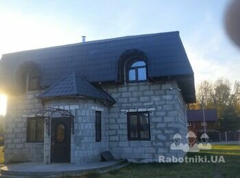 Підшивка даху та водостоки