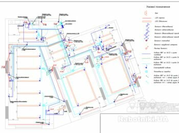 Потолок из гипсокартона в 2 слоя со световыми линиями