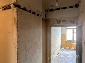 Штукатурні, Малярні та плиточні роботи, 2к квартира 60м2