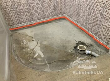 Встановлення душового піддону